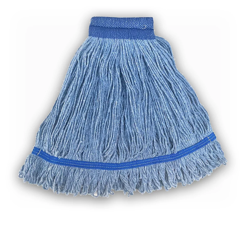 REPUESTO PABILO BLEND COSTURA ANCHA Y BIES, AZUL, MEDIANO LINEA LOOP END VICTORIA PREMIUM USA 52135