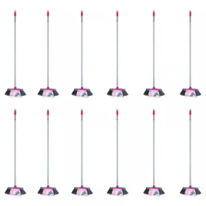 12pz Escoba Dual Atrapa Polvo Y Cabello Reynera