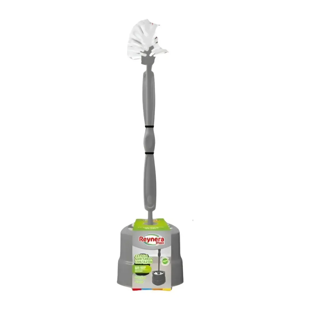 Combo 2 Cepillos En 1 Tazon Reynera Limpieza Sanitario Hogar Blanco
