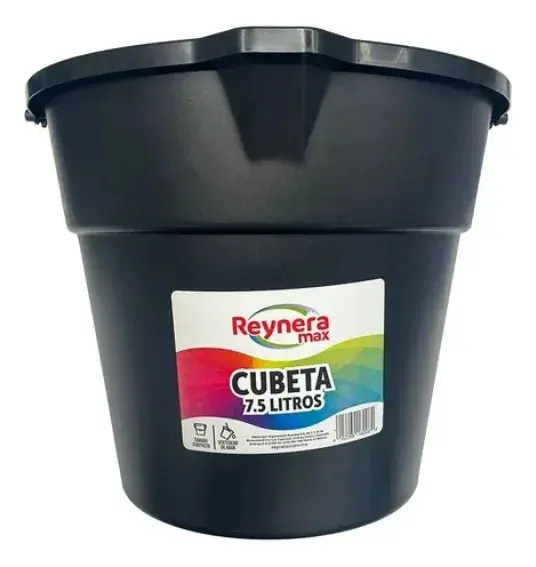 Cubeta Reynera Max 7.5 L Amplia Capacidad Limpieza Diaria