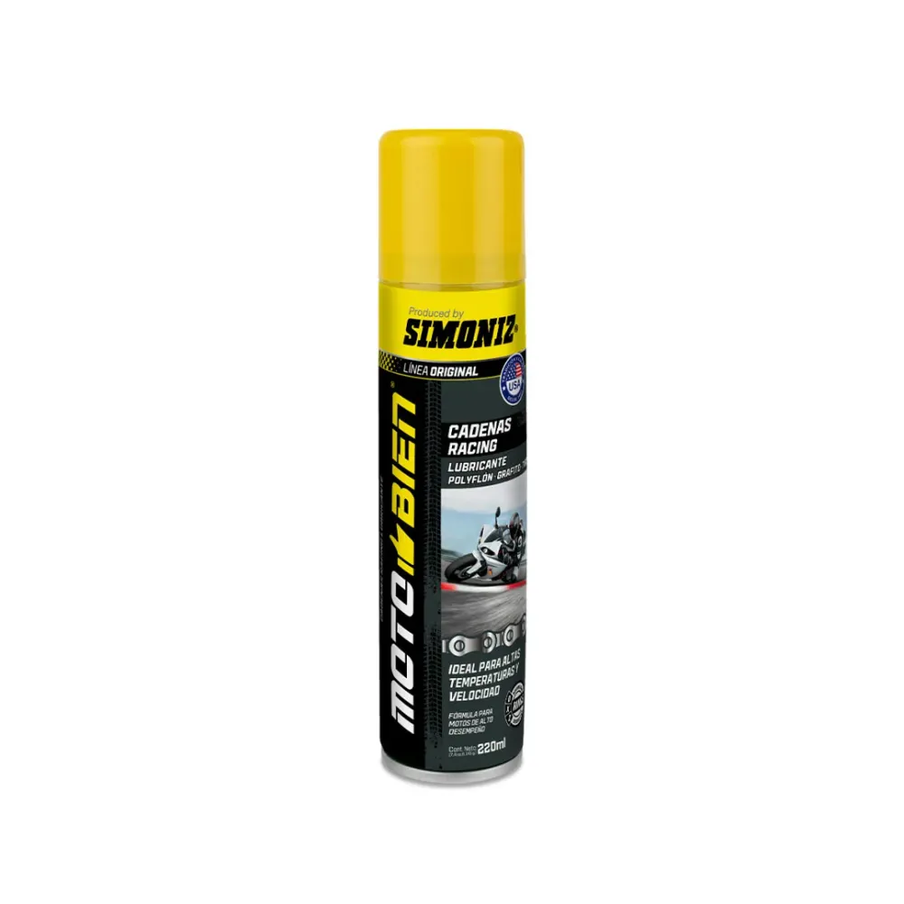 LUBRICANTE SIMONIZ CADENAS RACING 220 ML RIDER HOUSE STORE