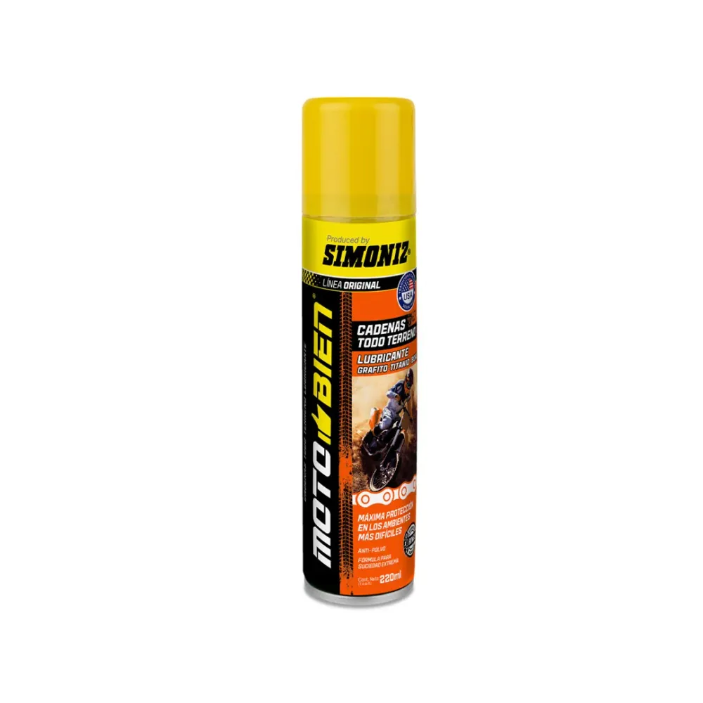 LUBRICANTE SIMONIZ CADENAS TODO TERRENO 220 ML RIDER HOUSE STORE