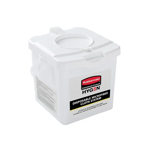BALDE DE RECARGA PARA PAÑOS DE MICROFIBRA HYGEN 30.5 X 30.5 CM Rubbermaid Commercial Products