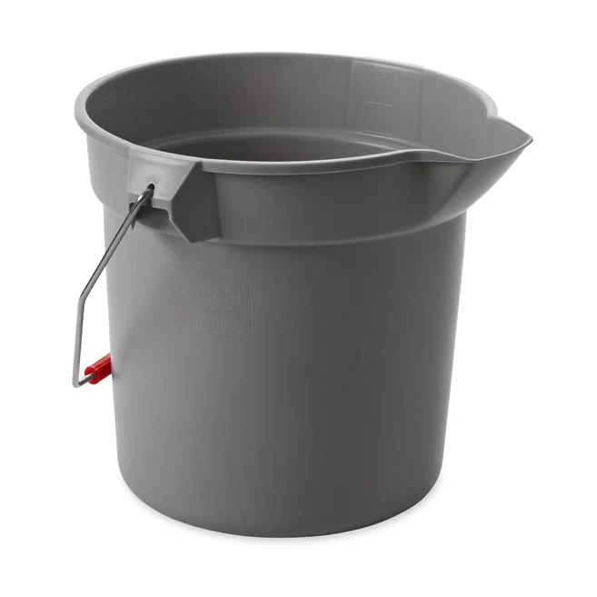 BALDE REDONDO 10 QT Gris Rubbermaid Commercial Products