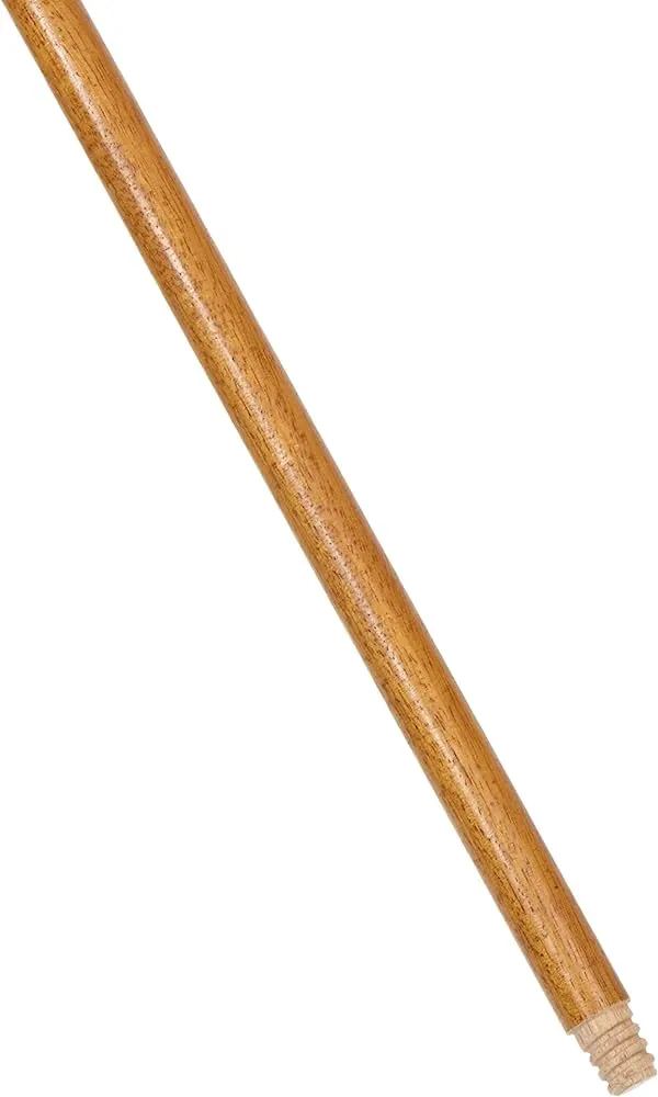 BASTÓN DE MADERA BARNIZADO, PUNTA ROSCADA DE METAL Rubbermaid Commercial Products