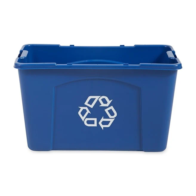CAJA PARA RECICLAJE RCP AZUL, 18 GAL Rubbermaid Commercial Products