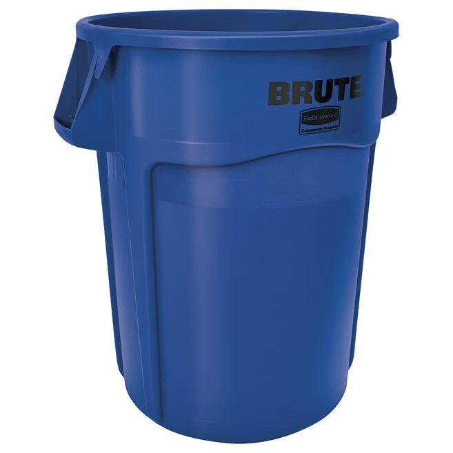 CONTENEDOR BOTE DE BASURA BRUTE 44 GALONES Azul Rubbermaid Commercial Products