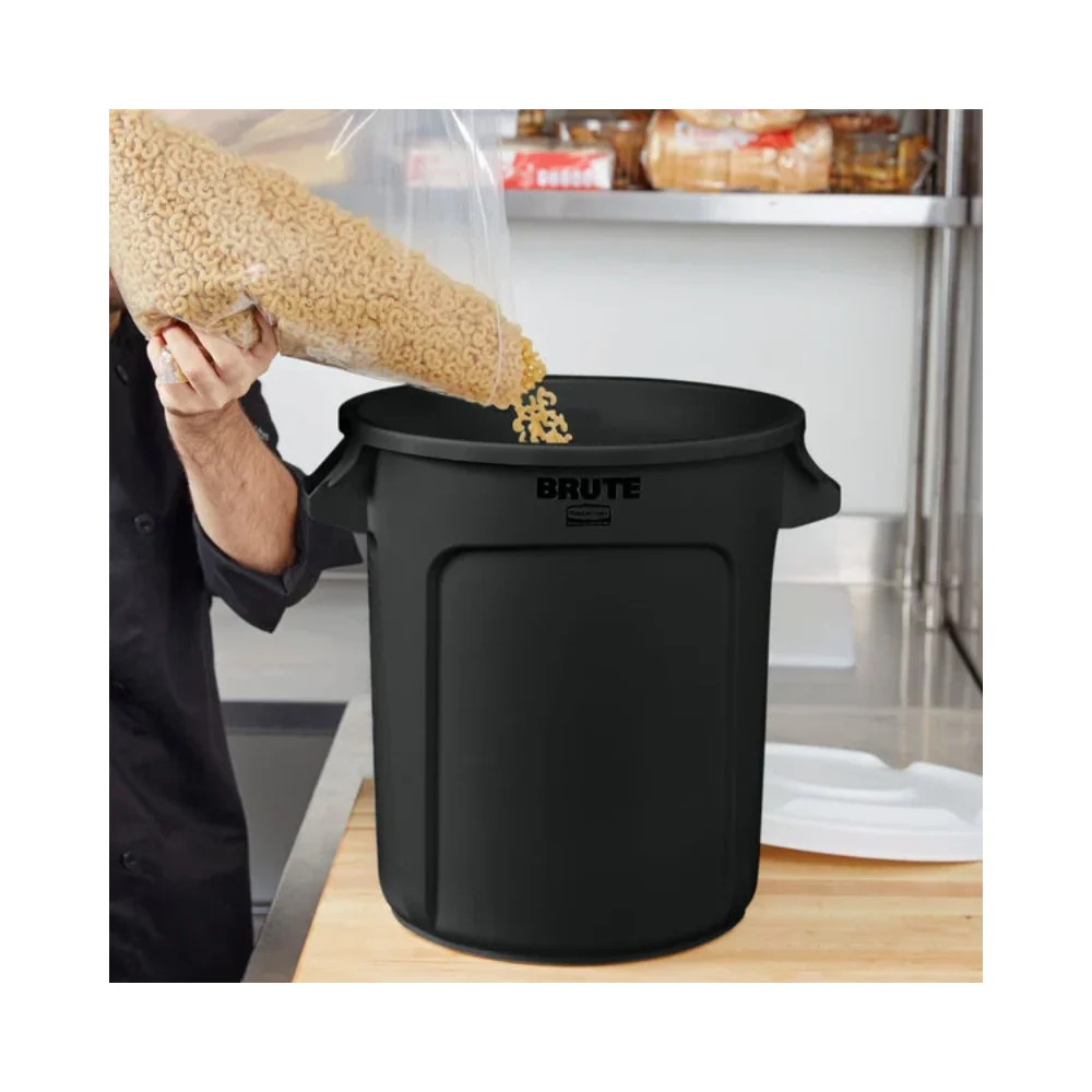 CONTENEDOR BOTE DE BASURA BRUTE 10 GALONES Negro Rubbermaid Commercial Products