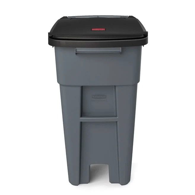 CONTENEDOR BOTE DE BASURA ROLLOUT 32 GAL Azul Rubbermaid Commercial Products