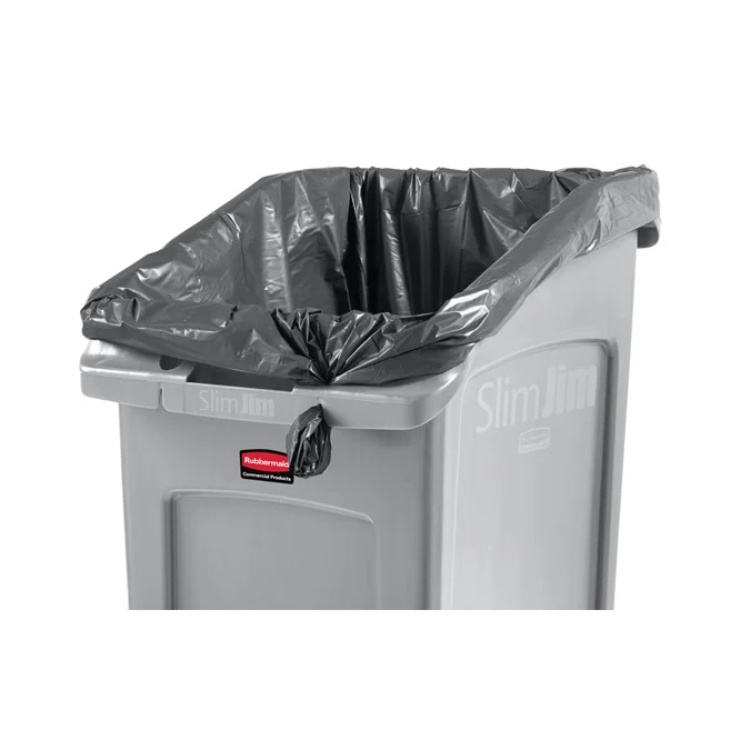 CONTENEDOR BOTE DE BASURA SLIM JIM BAJO EL ESCRITORIO, 23 GAL Rubbermaid Commercial Products