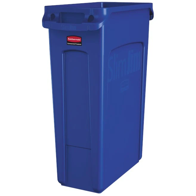 CONTENEDOR BOTE DE BASURA SLIM JIM 23 GAL Negro Rubbermaid Commercial Products