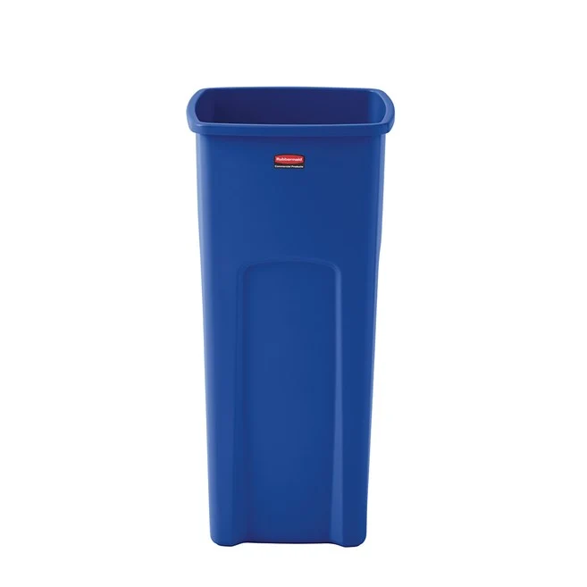 CONTENEDOR CUADRADO UNTOUCHABLE REVESTIMIENTO, AZUL, 23 GAL Rubbermaid Commercial Products
