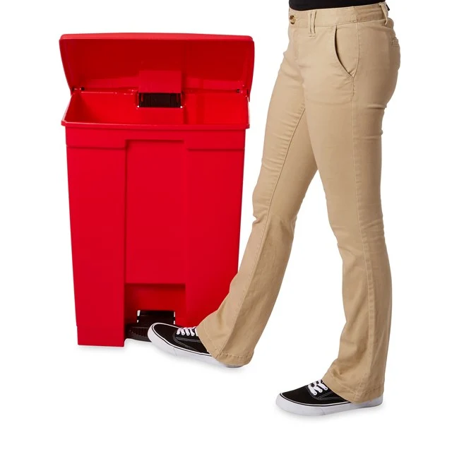 CONTENEDOR DE PEDAL LEGACY STEP ON 18 GAL Beige Rubbermaid Commercial Products