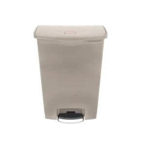 CONTENEDOR DE PEDAL STREAMLINE STEP ON RESINA FRONT STEP, 24 GAL Beige Rubbermaid Commercial Products
