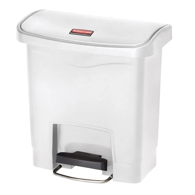 CONTENEDOR DE PEDAL STREAMLINE STEP ON RESINA FRONT STEP, 4 GAL Beige Rubbermaid Commercial Products