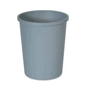 CONTENEDOR REDONDO UNTOUCHABLE GRIS, 11 GAL Rubbermaid Commercial Products
