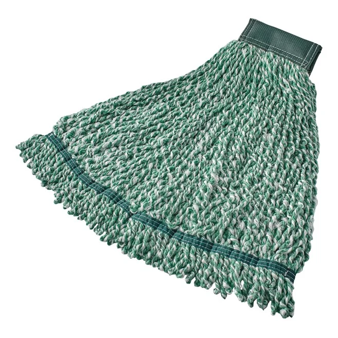 MOP HÚMEDO HILO DE MICROFIBRA GRANDE WEB FOOT 5", VERDE Rubbermaid Commercial Products
