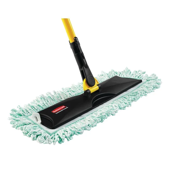 MOP DE MICROFIBRA PARA POLVO CON RIBETE HYGEN 152.4 CM VERDE Rubbermaid Commercial Products