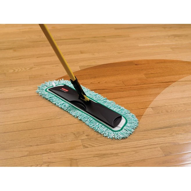 MOP DE MICROFIBRA PARA POLVO CON RIBETE HYGEN 45.7 CM VERDE Rubbermaid Commercial Products