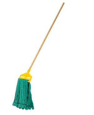 MOP TUBO DE MICROFIBRA MEDIANO WEB FOOT DE TUBO, 1", VERDE Rubbermaid Commercial Products