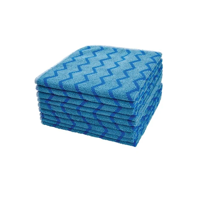 PAÑO DE MICROFIBRA PARA USO GENERAL HYGEN Azul Rubbermaid Commercial Products