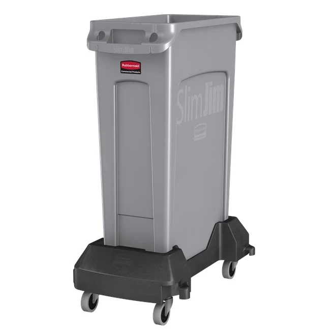 PLATAFORMA RODANTE ENGANCHABLE DE PLÁSTICO SLIM JIM Rubbermaid Commercial Products