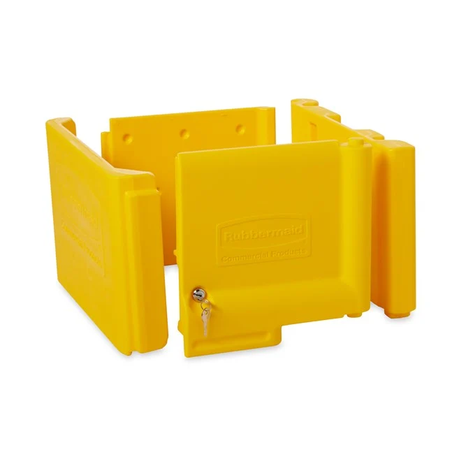 PUERTAS DE GABINETE CON CERRADURAS AMARILLO Rubbermaid Commercial Products