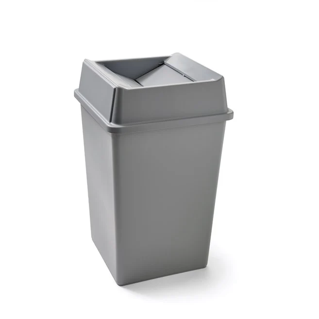 TAPA OSCILANTE UNTOUCHABLE 35 GAL Beige Rubbermaid Commercial Products
