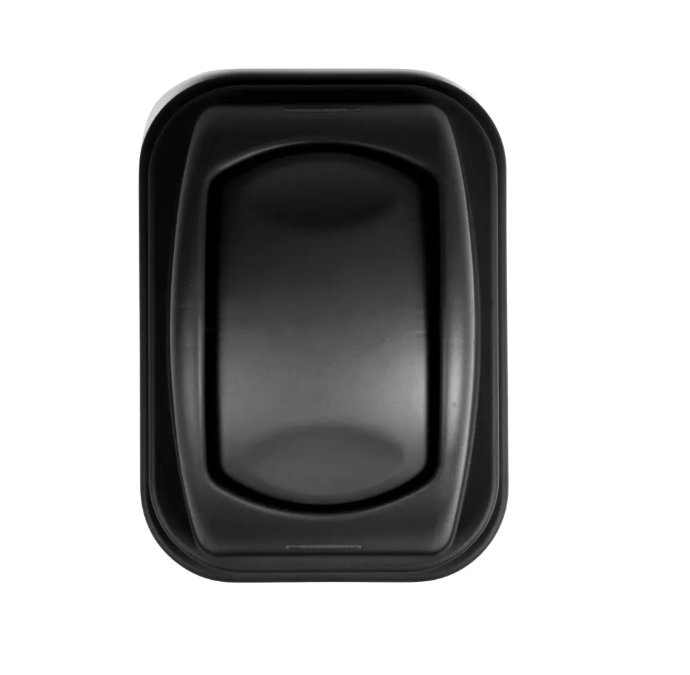 TAPA UNTOUCHABLE NEGRO, PARA CESTO FG295700 Rubbermaid Commercial Products