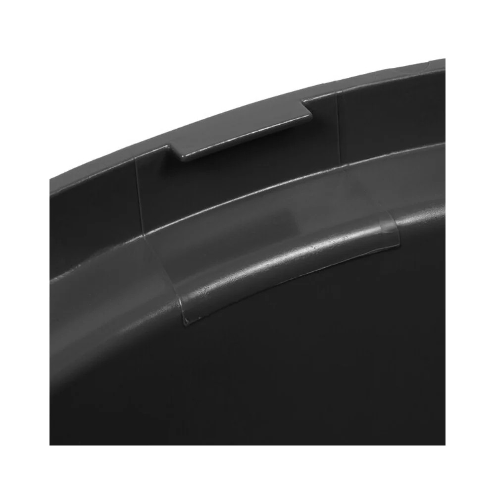 TAPADERA BRUTE TIPO DOMO 44 GAL Negro Rubbermaid Commercial Products