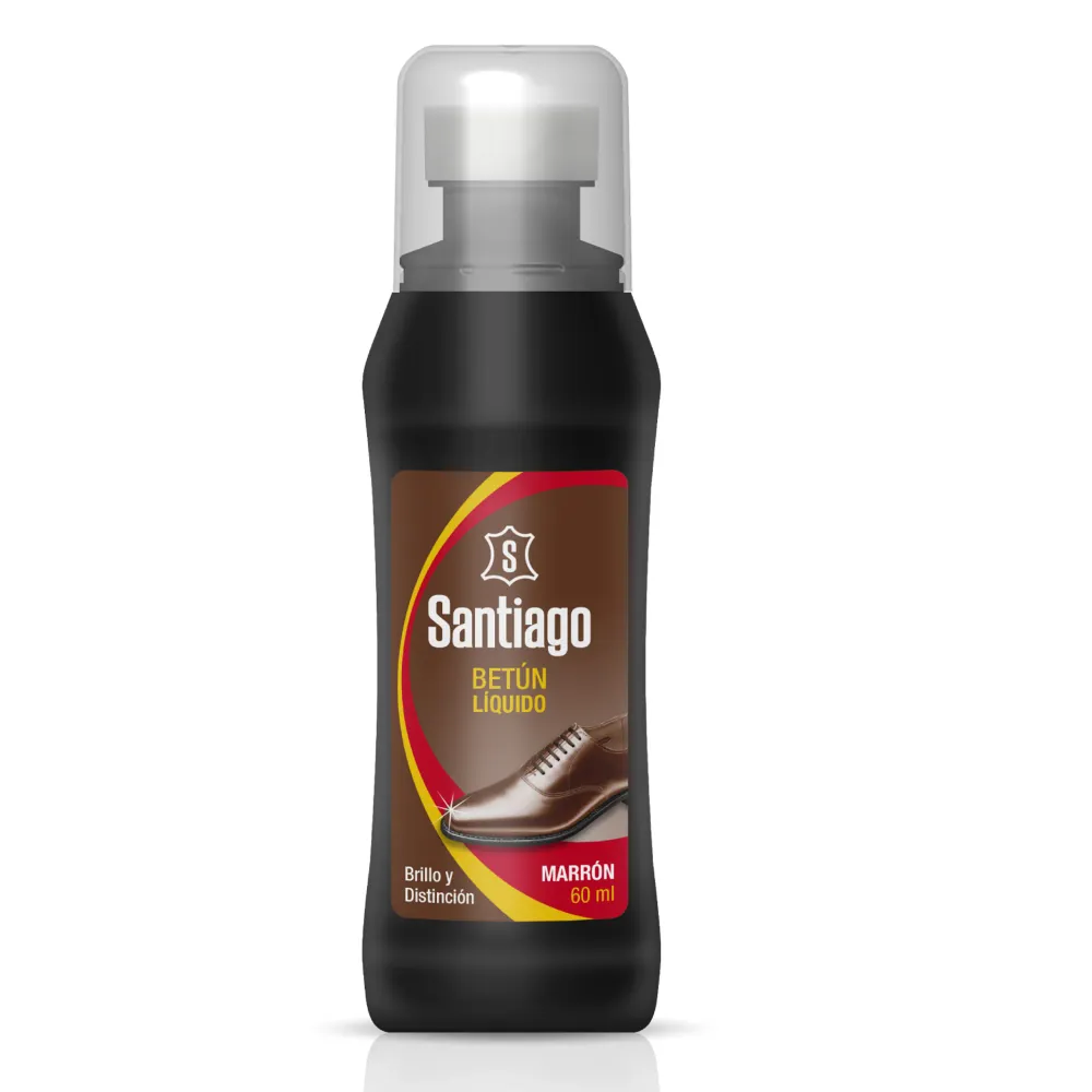 Betún Líquido Santiago Marrón X 60Ml