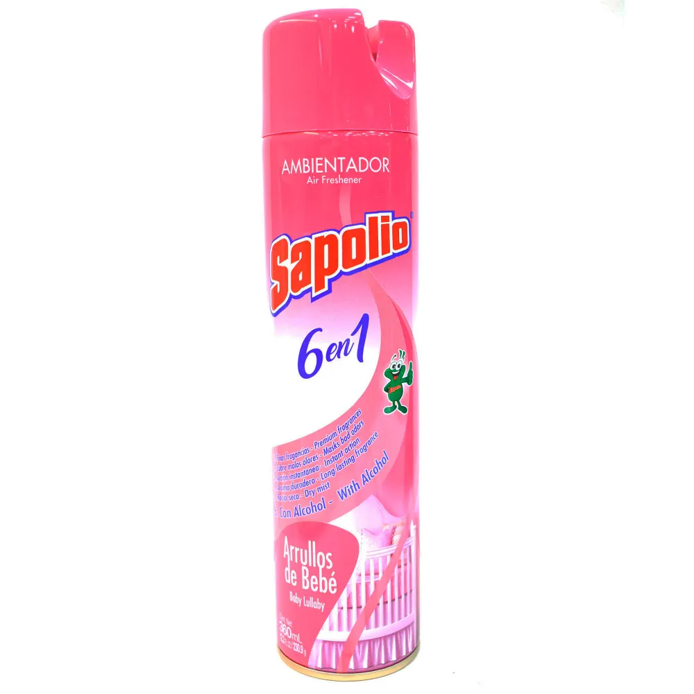 Aromatizante Sapolio Arrullos De Bebé X 360Ml