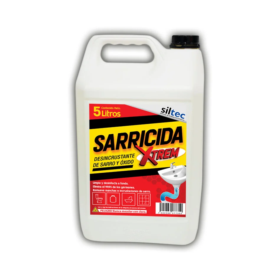 SARRICIDA XTREM 5 LTS DESINCRUSTANTE DE SARRO Y OXIDO SILTEC