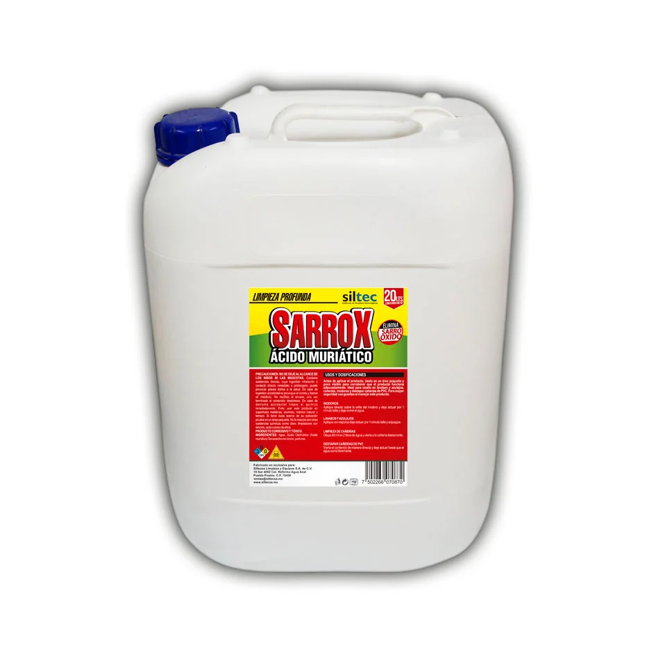 SARROX 20 LTS ACIDO MURIATICO SILTEC