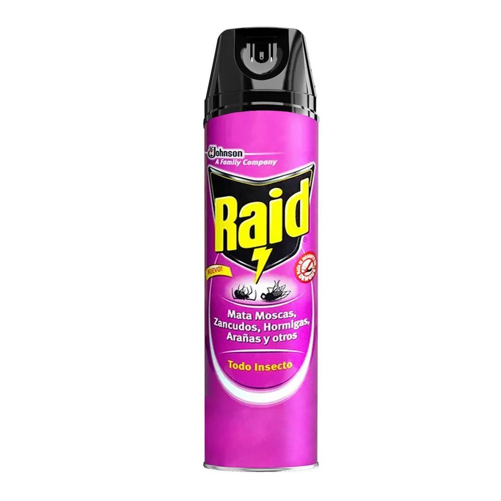 Insecticida Todo Insecto Raid 360 ml SCJohnson