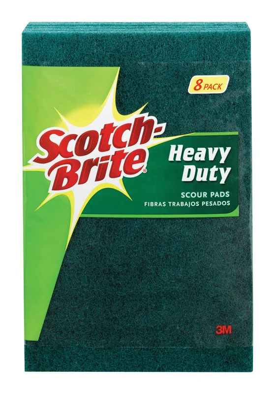 Estropajo resistente Scotch-Brite para ollas y sartenes de 15 cm (paquete de 6) - Oferta de la semana