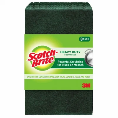 Estropajo resistente Scotch-Brite para ollas y sartenes de 15 cm (paquete de 6) - Oferta de la semana
