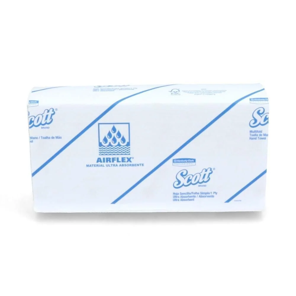 Toalla Papel Interfoliado Hoja Simple 1 Paquete 175 Unidades SCOTT