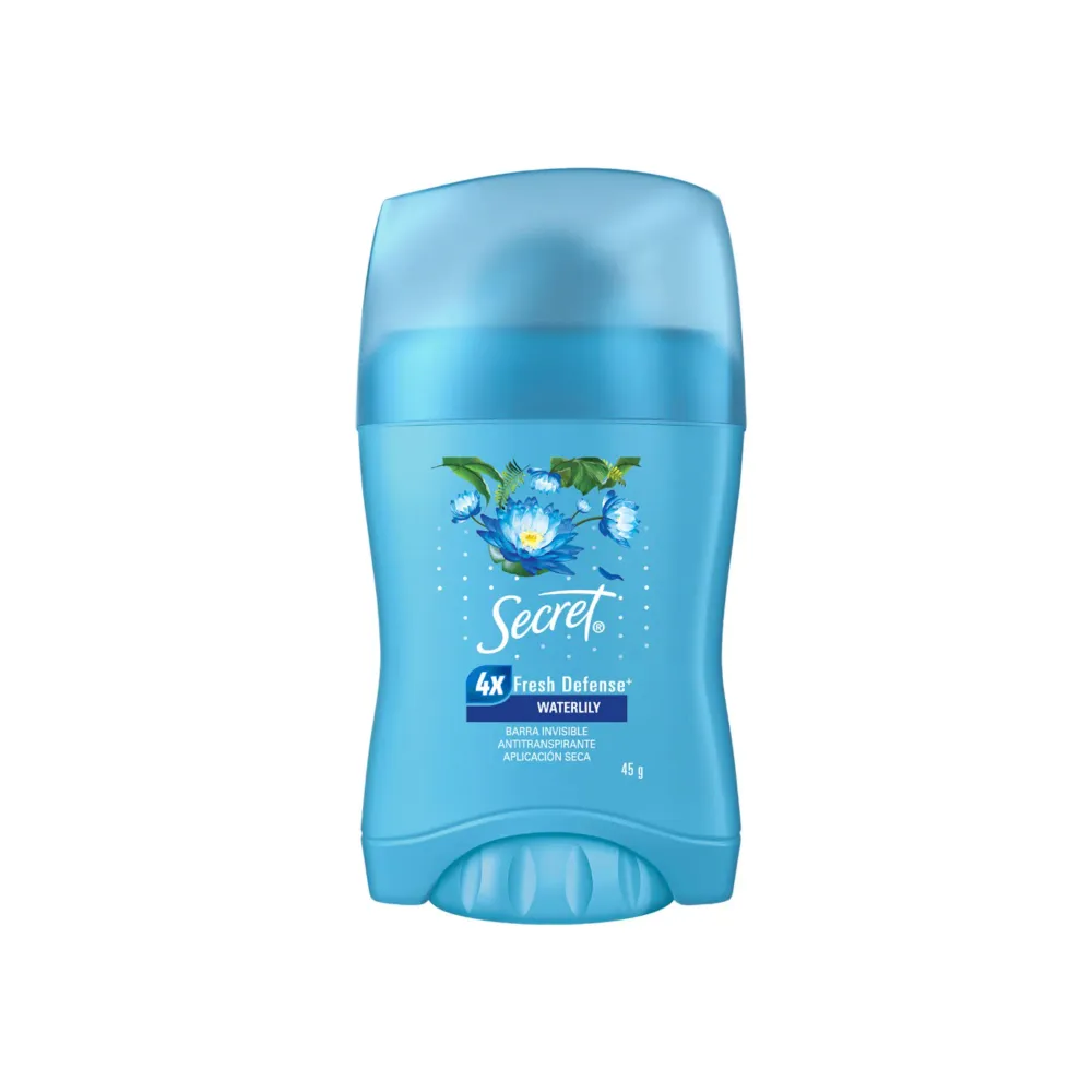 Antitranspirante Secret Barra Waterlily X 45G