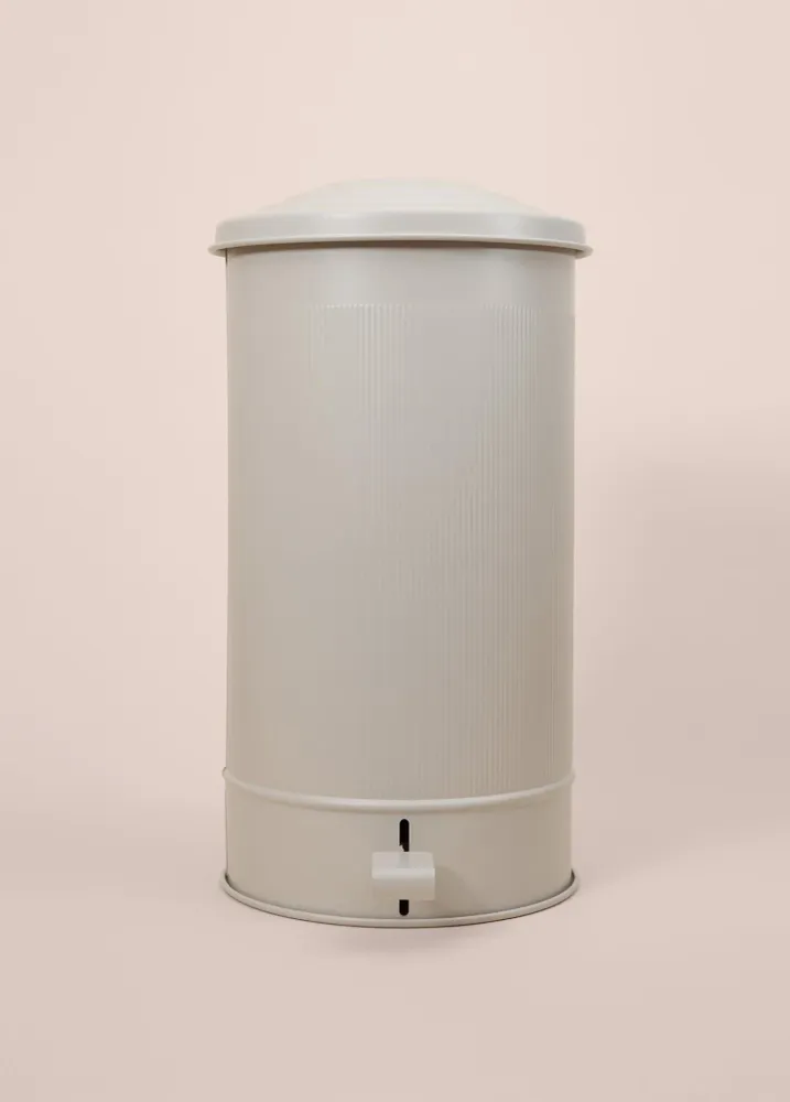 Bote de basura de cocina Mia Stripe Beige 24L (811.54 fl oz) Selected Products - 871