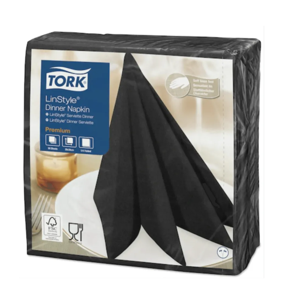 SERV TORK PREMIUM LINSTYLE NEGRA 12X50 (SE70034)