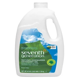 Detergente lavavajillas en gel con aroma Seventh Generation Free & Clear, 1 unidad (42 oz) - Oferta de la semana