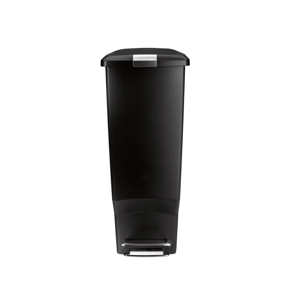 cubo estrecho con pedal de 40 litros simplehuman