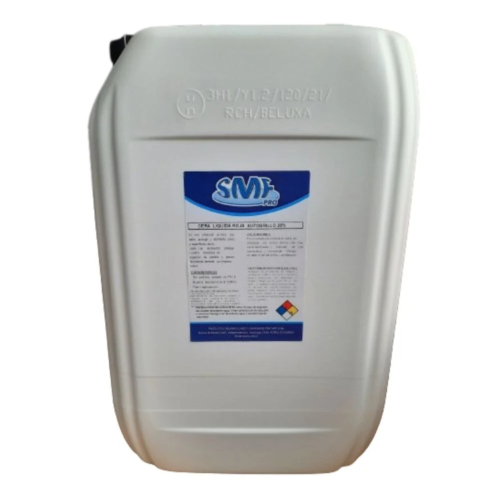 Cera Líquida Autobrillo 25% Roja 20 Lt SMF
