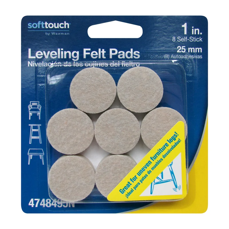 ALMOHADILLAS NIVELADORAS BLANCAS 1" DE ANCHO Softtouch