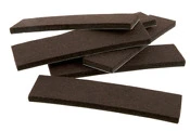 TIRAS DE FIELTRO MARRÓN 4X1" Softtouch