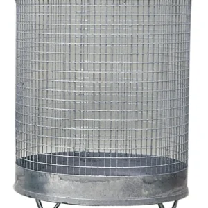 Papelera ( 9194491021 ) H600xD500 mm 118 l con 4 pies Sonstige