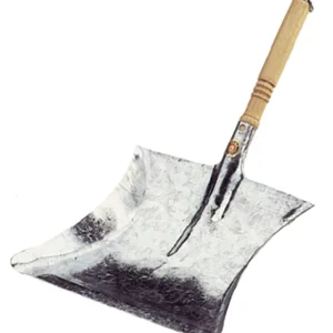 Recogedor ( 9000470260 ) con mango de madera, metal galvanizado Sonstige