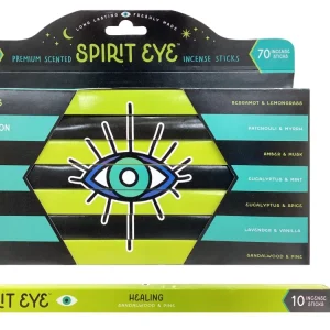Inciensos en Varillas Variados (7 cajas de 10 Varillas c/u) Spirit Eye