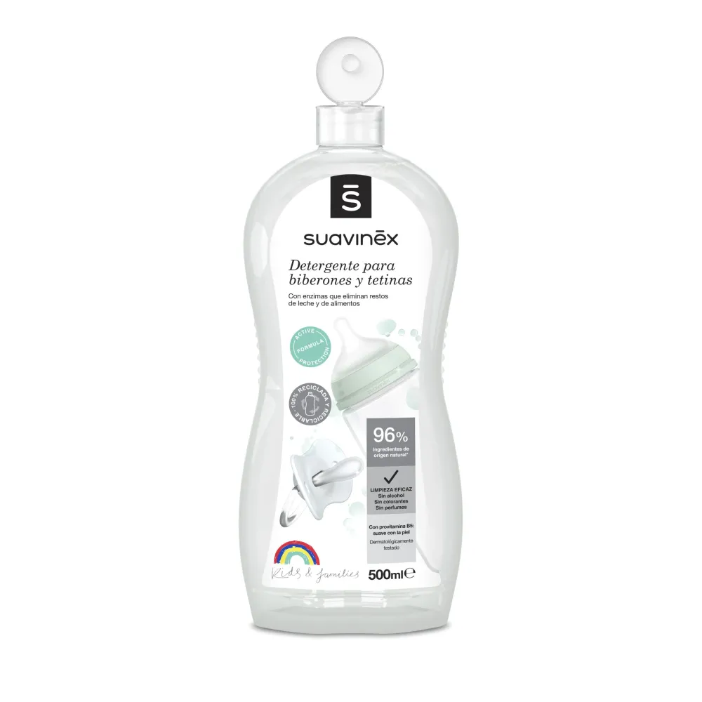 Detergente Biberones y Tetinas 500ml SUAVINEX
